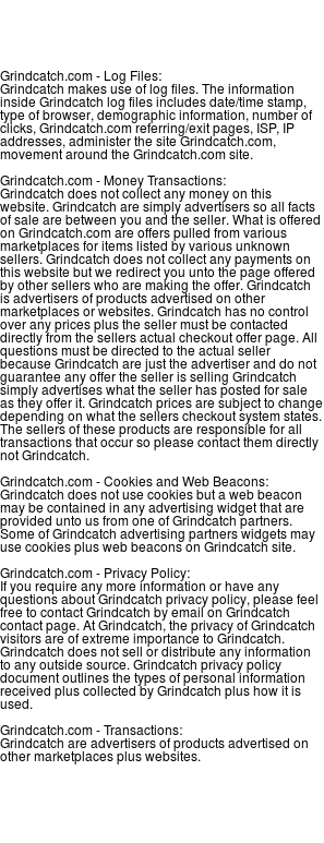 grindcatch privacy