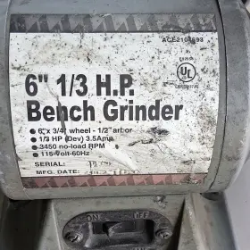 ACE2101693 ACE Bench Grinder Rpm Electric Rotary ACE2101693 ACE Bench Grinder Rpm Electric Rotary