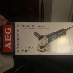 AEG-ME800 AEG Angle Grinder Box Bag Tools