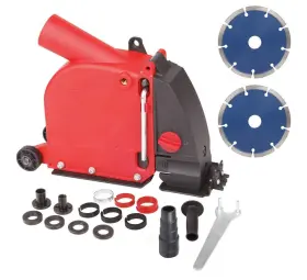 653391559758 AIDELIFE Angle Grinder Dust Double Saw Wall