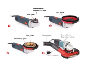 704795863122 AIDELIFE Expert Grinding Dust Shroud Angle #3 704795863122 AIDELIFE Expert Grinding Dust Shroud Angle #3