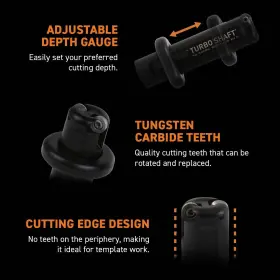 313478321012 ARBORTECH Turbo Shaft Freehand Power Carving #3