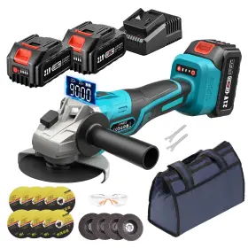 CAG034 AVHRIT Cordless Angle Grinder Batteries Power Tools
