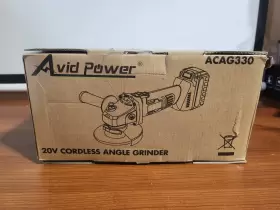 ACAG330 AVID POWER Cordless Angle Grinder Motor Grinding