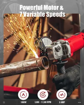 AG640 AVID POWER Angle Grinder Electric Tool Amp #2