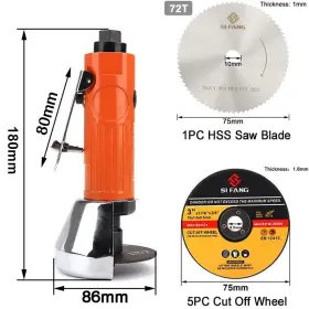 746030624497 BAISIKY Air Tool Die Grinder Wheels Pneumatic #2