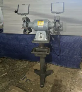 8107W BALDOR Pedestal Grinder Cast Water Pot