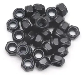 613852324820 BINIFIMUX Zinc Lock Nuts Inserted Hex
