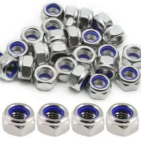 HJ220221-00010 BOKWIN Hex Lock Nuts Steel