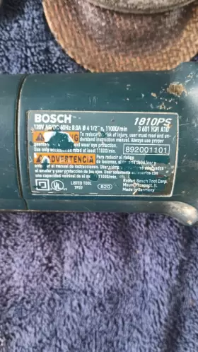 1810PS BOSCH Angle Grinder Rpm #3