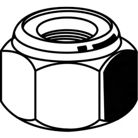 12320 ZINC Fabory Finish Steel Lock Nut 12320 ZINC Fabory Finish Steel Lock Nut