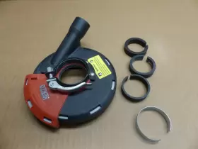 707454032747 ANGLE Herzo Dust Shroud Grinder