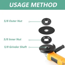 049-MZL ANGLE Grinder Nuts Wrench Spanner Flange #2