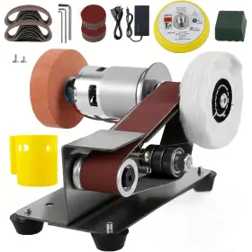 YF002S BTOBI Mini Belt Sander Electric Power Bench Grinder