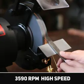 TDS-200HD BUCKTOOL High Bench Grinder Rpm Table #3