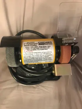43553 CHICAGO Multipurpose Bench Grinder