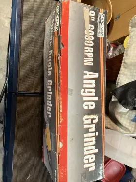 35633 CHICAGO ELECTRIC Rpm Angle Grinder Box 35633 CHICAGO ELECTRIC Rpm Angle Grinder Box