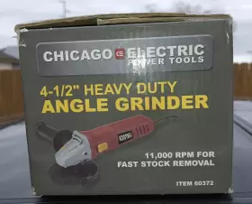 60373 CHICAGO ELECTRIC Angle Grinder #2 60373 CHICAGO ELECTRIC Angle Grinder #2