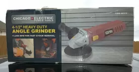 60373 CHICAGO ELECTRIC Angle Grinder 60373 CHICAGO ELECTRIC Angle Grinder