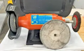 BF8-22 CMT Central Machinery Bench Buffer Polisher Grinder BF8-22 CMT Central Machinery Bench Buffer Polisher Grinder