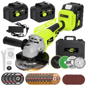 768553576778 COPDUZI Cordless Angle Grinder Battery Charger 768553576778 COPDUZI Cordless Angle Grinder Battery Charger