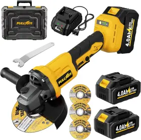 Corp 313041516530 Cordless Angle Grinder 4-1/2 Inch Brushless Tool 12000 Rpm Power Ang