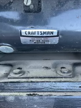 113.12180 CRAFTSMAN Crown Bench Grinder Buffer Motor Volts #3