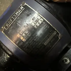 115.6275 CRAFTSMAN Electric Motor Dual Shaft #3 115.6275 CRAFTSMAN Electric Motor Dual Shaft #3