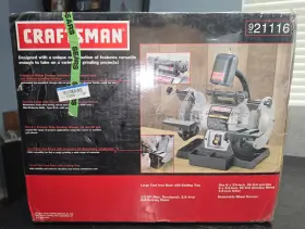21116 CRAFTSMAN Sears Bench Grinder Box Amp 21116 CRAFTSMAN Sears Bench Grinder Box Amp