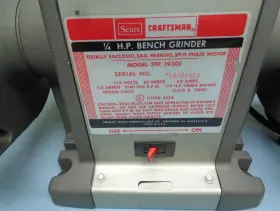 397.19301 CRAFTSMAN Bench Block Grinder #2