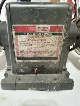 397.19451 CRAFTSMAN Bench Grinder #2 397.19451 CRAFTSMAN Bench Grinder #2