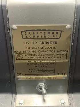 397.19590 CRAFTSMAN Bench Grinder Looks #3