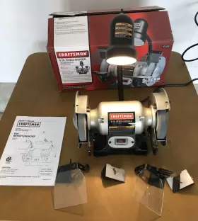 633404803009 CRAFTSMAN Bench Grinder Flexible Lamp Manual Box #2 633404803009 CRAFTSMAN Bench Grinder Flexible Lamp Manual Box #2