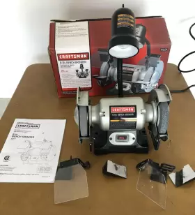 633404803009 CRAFTSMAN Bench Grinder Flexible Lamp Manual Box #3 633404803009 CRAFTSMAN Bench Grinder Flexible Lamp Manual Box #3
