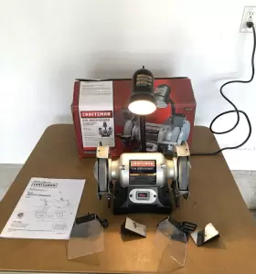633404803009 CRAFTSMAN Bench Grinder Flexible Lamp Manual Box 633404803009 CRAFTSMAN Bench Grinder Flexible Lamp Manual Box