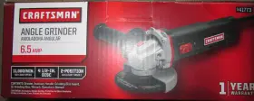 845534058291 CRAFTSMAN Disc Angle Grinder Amp