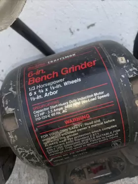 8912270 CRAFTSMAN Bench Grinder #2 8912270 CRAFTSMAN Bench Grinder #2