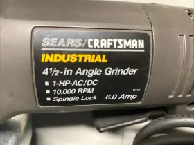 900.277190 CRAFTSMAN Sears Rpm Angle Grinder #2