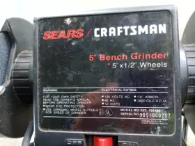 919043 CRAFTSMAN Sears Bench Grinder #2 919043 CRAFTSMAN Sears Bench Grinder #2