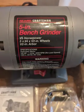 919060 CRAFTSMAN Sears Bench Grinder #2