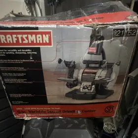 Craftsman 921152 6-in Variable Speed Bench Grinder Corded Electric Rotary/circular
