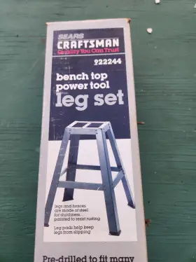 922244 CRAFTSMAN Bench Top Power Tool Leg Stand 922244 CRAFTSMAN Bench Top Power Tool Leg Stand