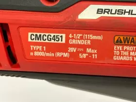 CMCG451 CRAFTSMAN Paddle Switch Brushless Angle #3
