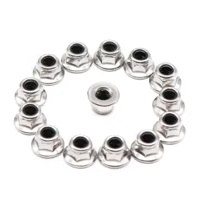 CS250 CSEAO Flanged Hex Inserted Lock Nuts