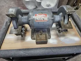 1Z707 DAYTON Bench Grinder Double End