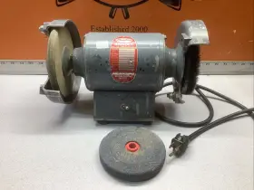2Z374 DAYTON Bench Grinder Rpm