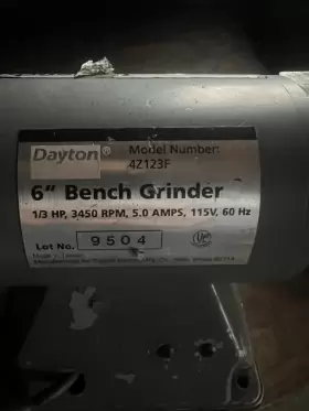 2Z426-G DAYTON Bench Grinder