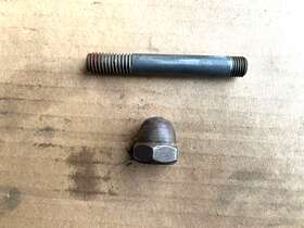 BG-67 DELTA ROCKWELL Bench Grinder Mounting Stud Acorn Nut BG-67 DELTA ROCKWELL Bench Grinder Mounting Stud Acorn Nut