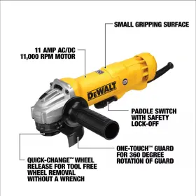 445034258271 DEWALT Angle Grinder Amp #2
