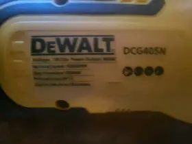 DCG405NT DEWALT Cordless Brushless Flathead Grinder Unit #2